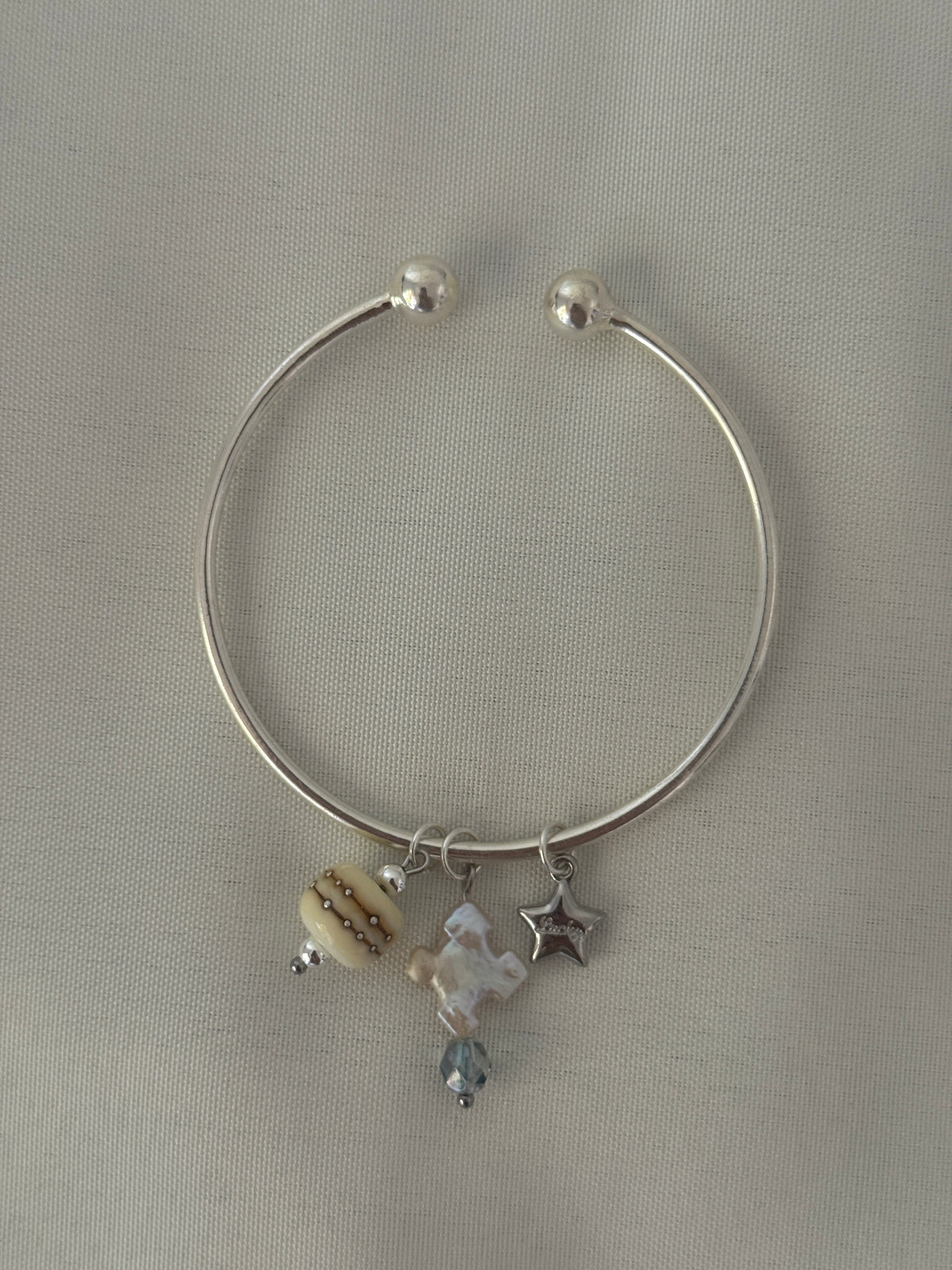 Sterling Silver Charm Bangles