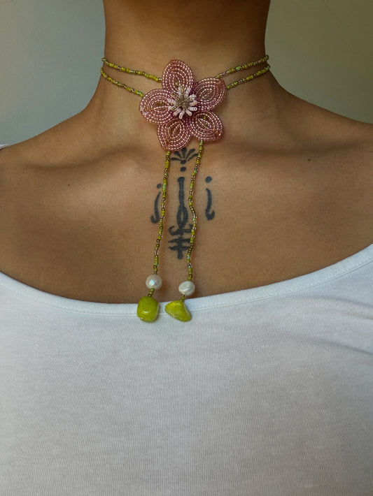 Flora Cherry Blossom Necklace