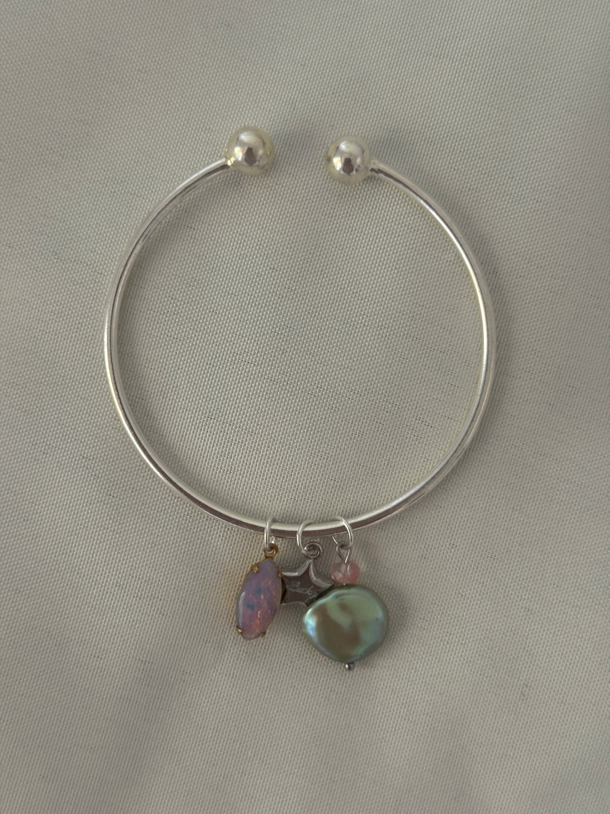 Sterling Silver Charm Bangles