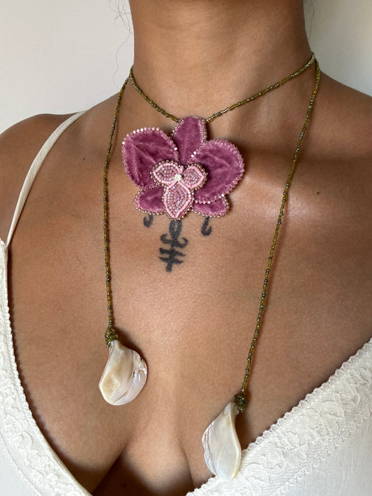 Orchids Velora- Mulberry