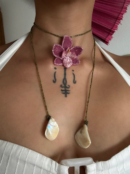 Orchids Velora – Mulberry with olive