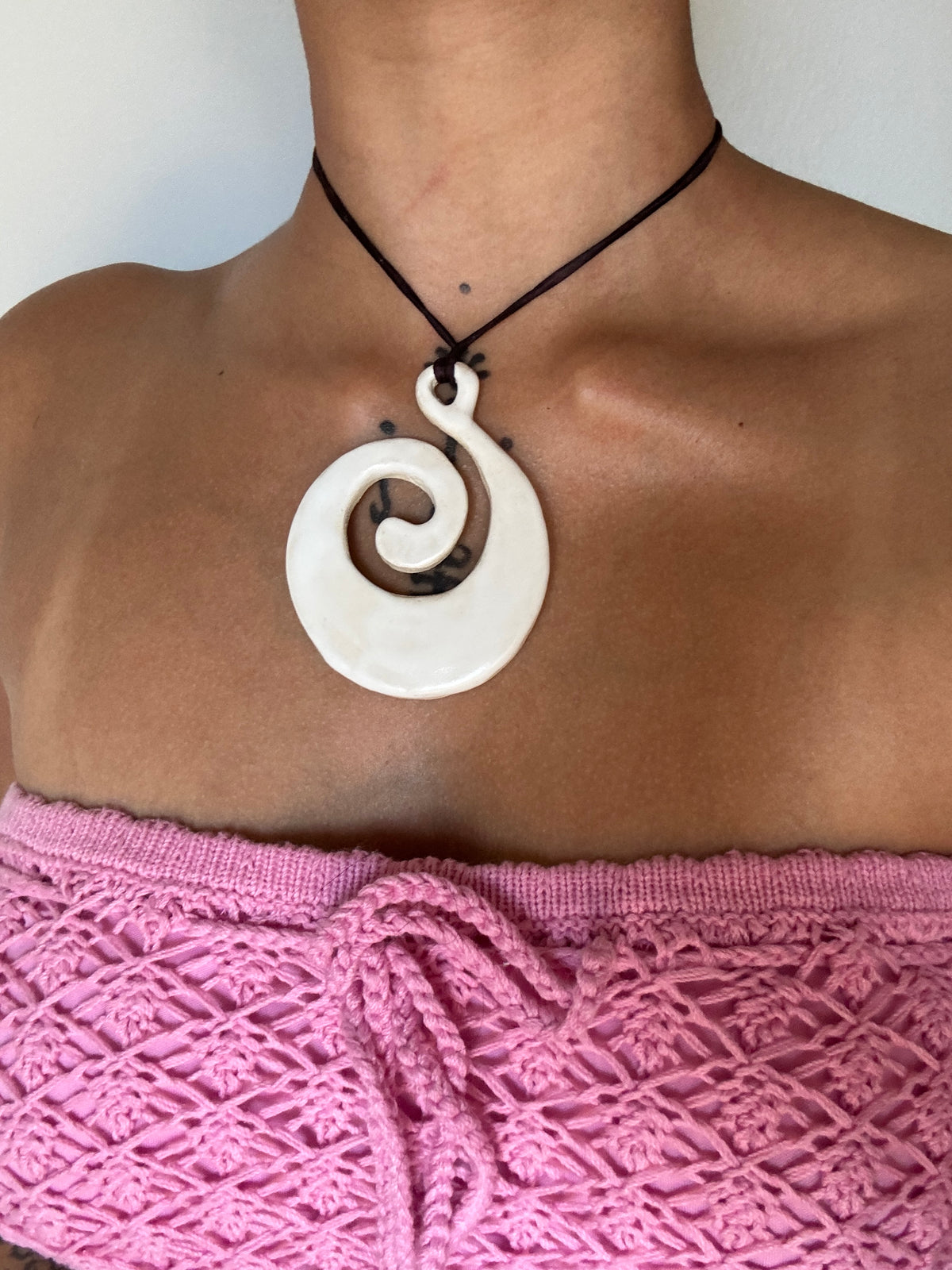 Ceramic Spiral - Cream