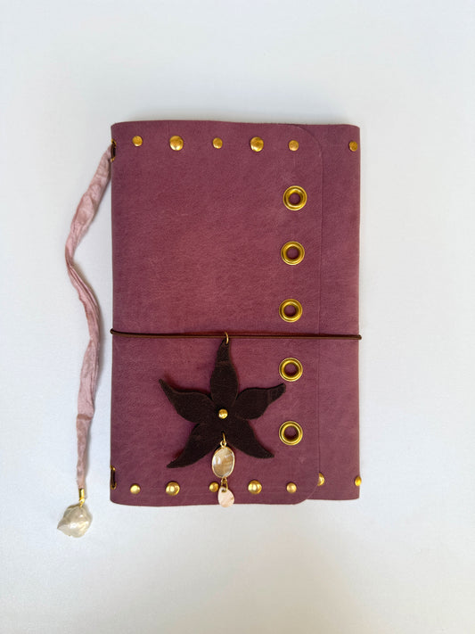 Mauve Heirloom Leather Journal