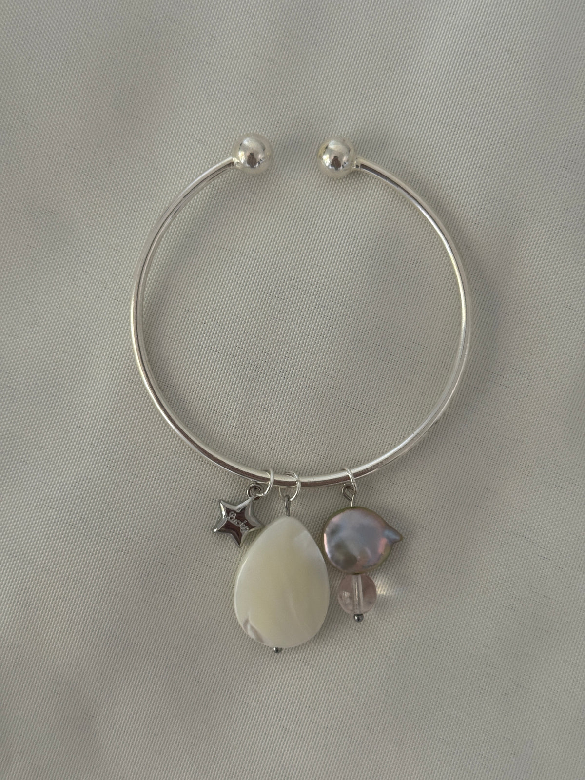 Sterling Silver Charm Bangles
