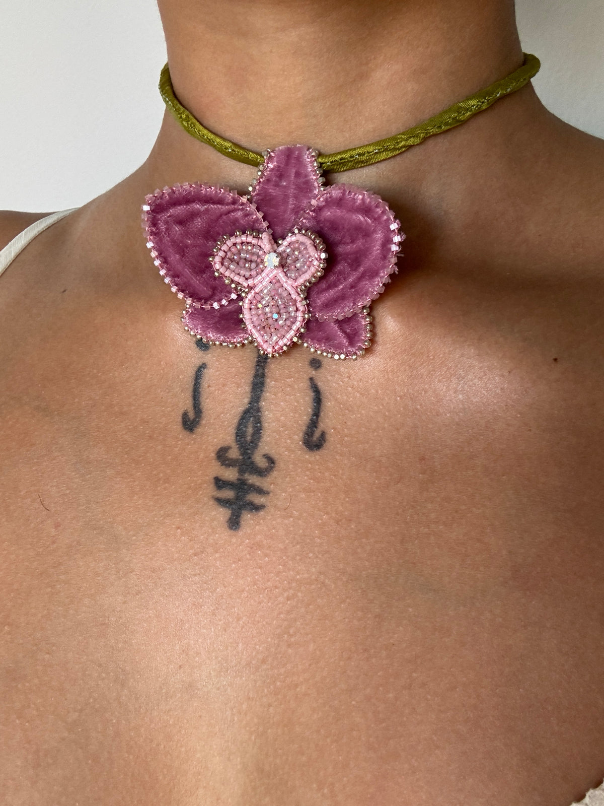 Orchids Velora- Mulberry silk